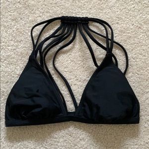 Black bikini top